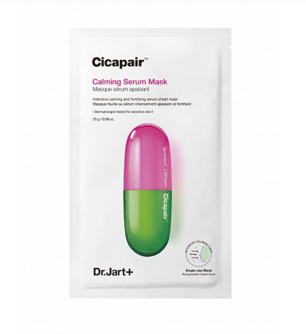 Успокаивающая тканевая маска Dr.Jart+ Cicapair Calming Serum Mask 1 Pack cell fusion c маска для лица успокаивающая l30 post a first calming code