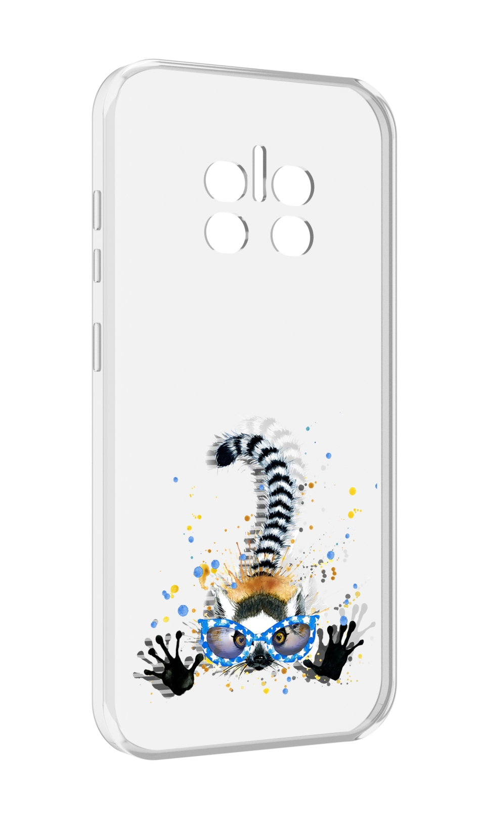 

Чехол MyPads лямур для Doogee V11, Прозрачный, Tocco
