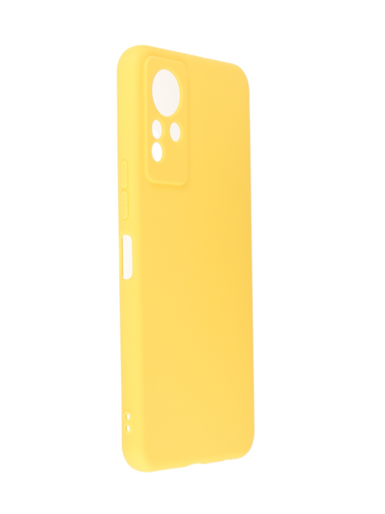 

Чехол DF для Infinix Note 12 Silicone Yellow inCase-12, Желтый, Infinix Note 12