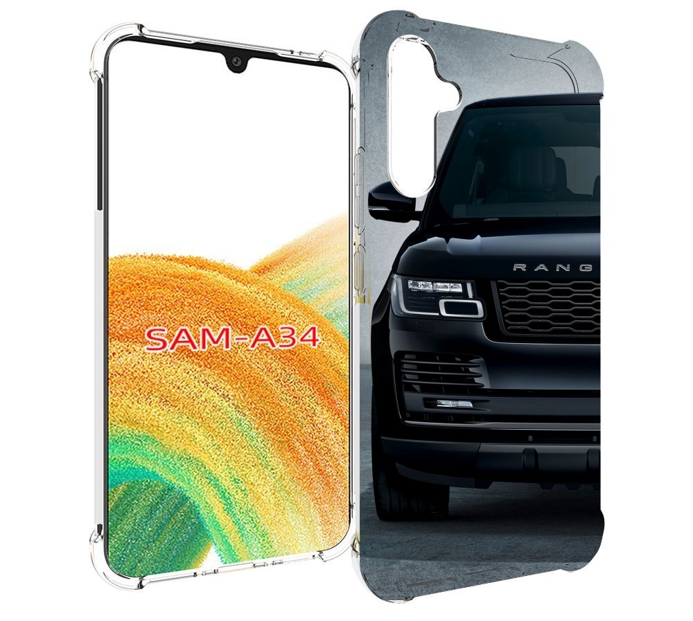 

Чехол MyPads land-rover-ленд-ровер-1 мужской для Samsung Galaxy A34, Tocco