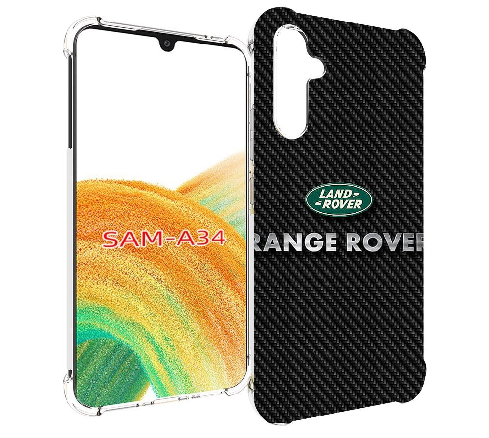 

Чехол MyPads land rover ленд ровер 2 для Samsung Galaxy A34, Tocco