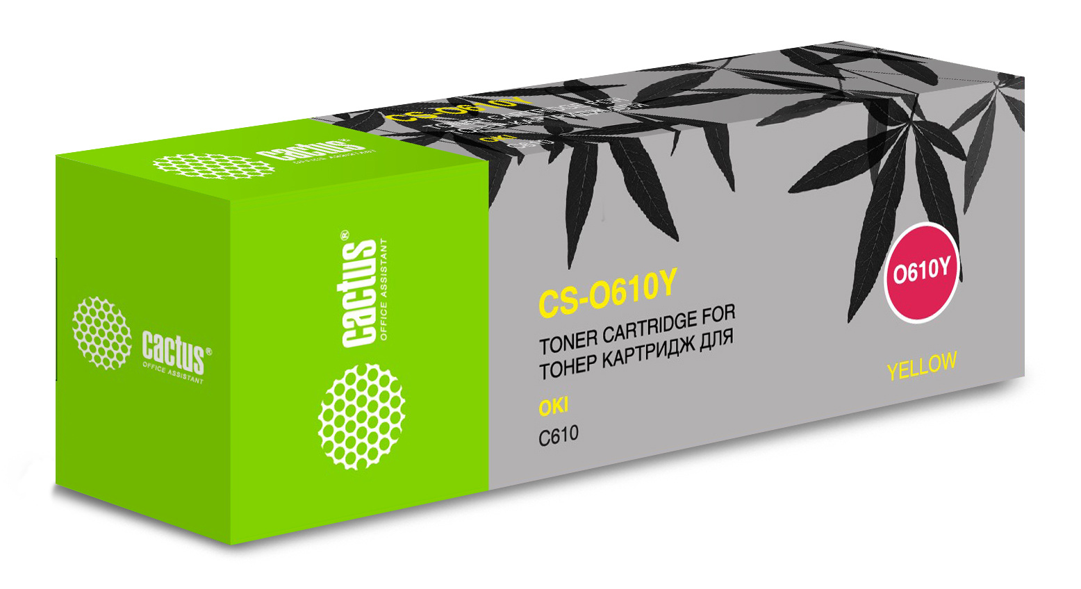 

Картридж CACTUS 44315305 Yellow для принтера Oki, Желтый, 44315305 Yellow