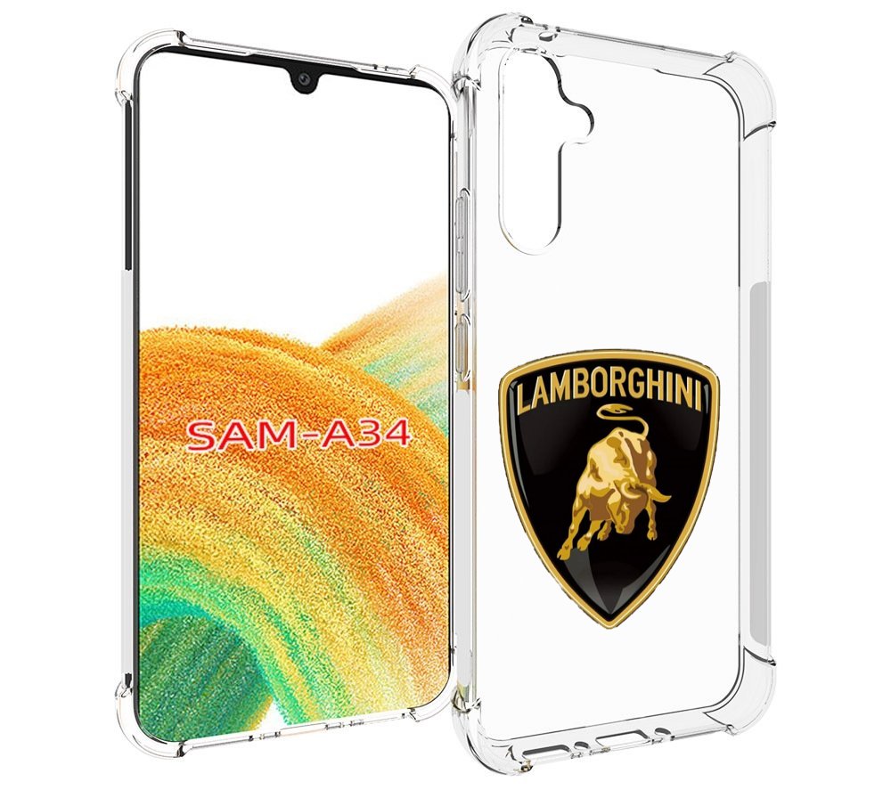 

Чехол MyPads lamborghini-ламборгини-2 для Samsung Galaxy A34, Tocco