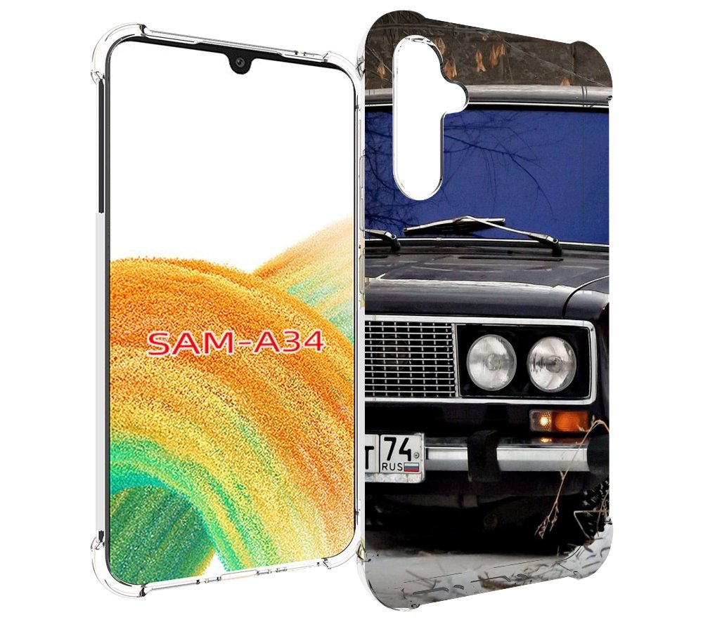 

Чехол MyPads lada лада ваз 1 для Samsung Galaxy A34, Tocco