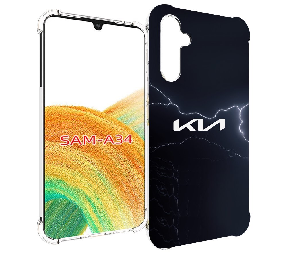 

Чехол MyPads kia киа 2 для Samsung Galaxy A34, Tocco