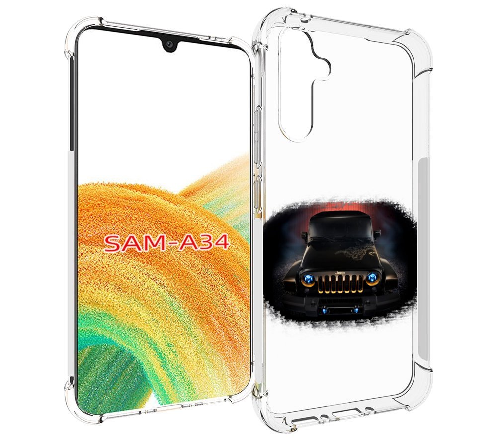 

Чехол MyPads jeep джип 2 для Samsung Galaxy A34, Tocco