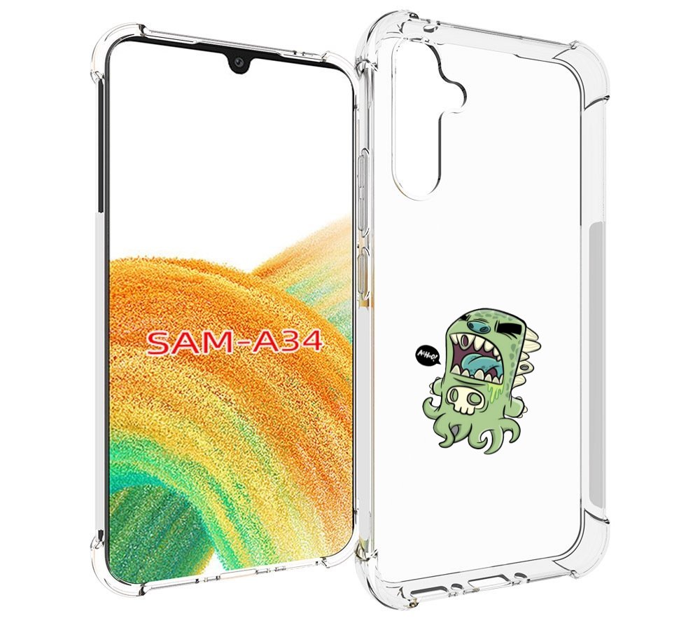 

Чехол MyPads crop для Samsung Galaxy A34, Tocco