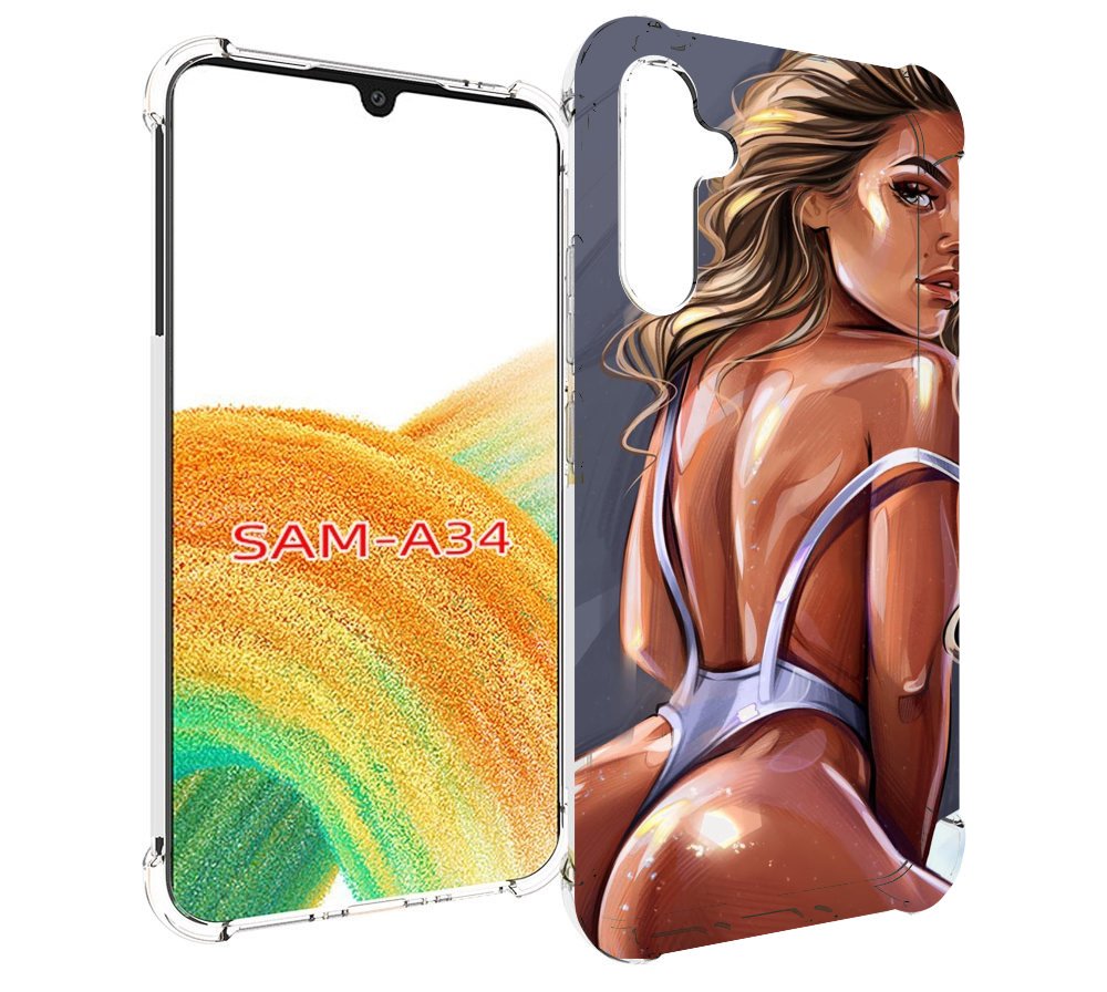 

Чехол MyPads craigos-art для Samsung Galaxy A34, Tocco