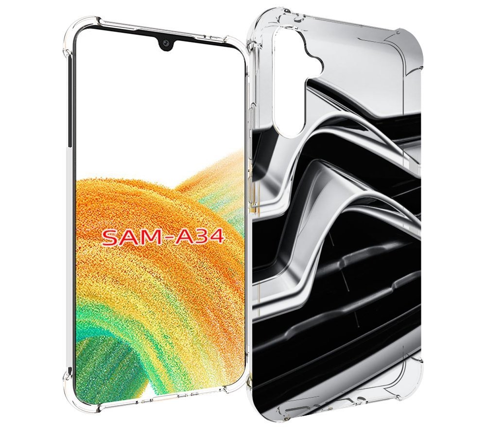 

Чехол MyPads citroen-ситроен мужской для Samsung Galaxy A34, Tocco