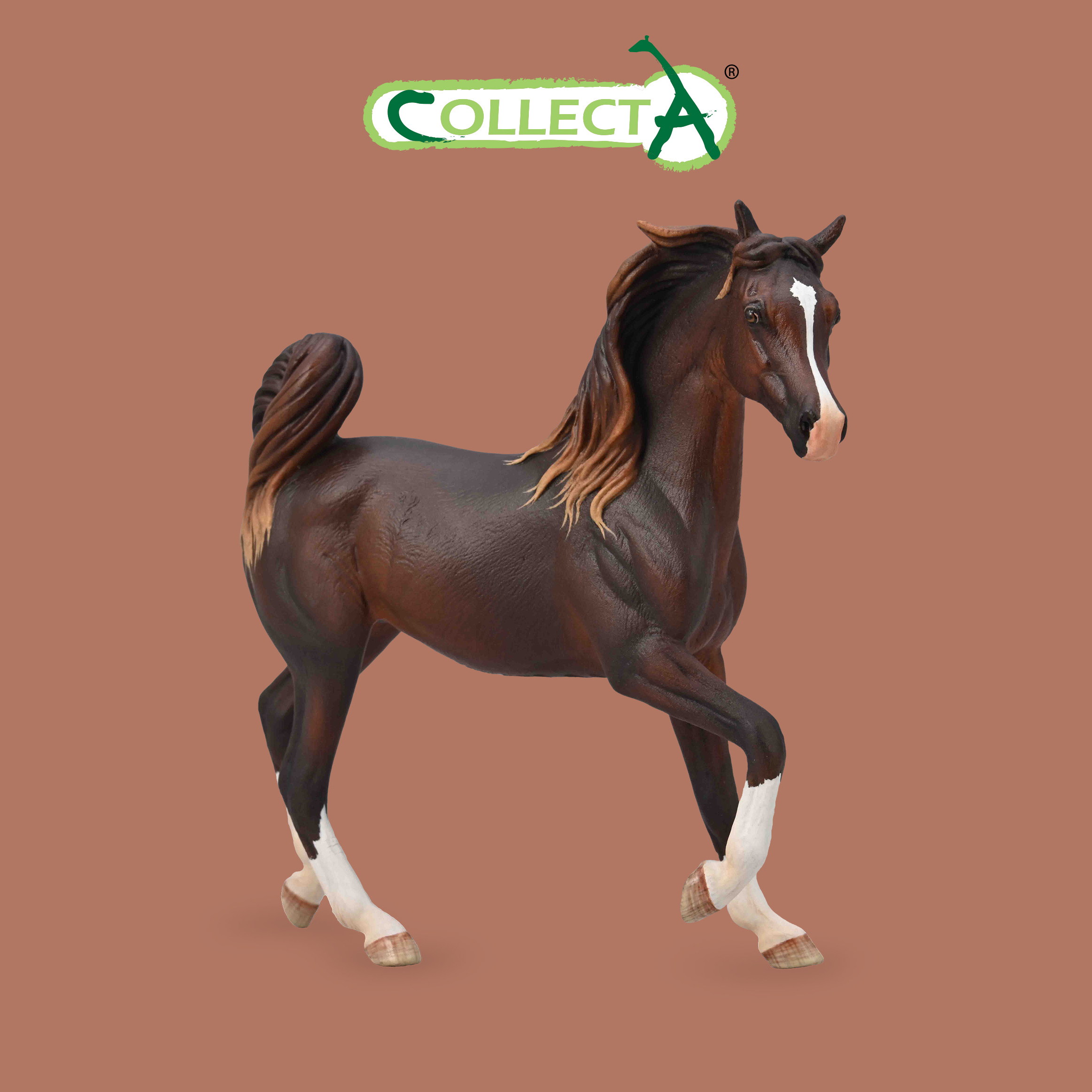 

Фигурка Collecta животного Лошадь Арабская кобыла каштановая