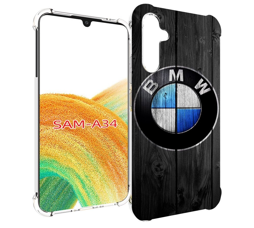 

Чехол MyPads bmw бмв 5 мужской для Samsung Galaxy A34, Tocco