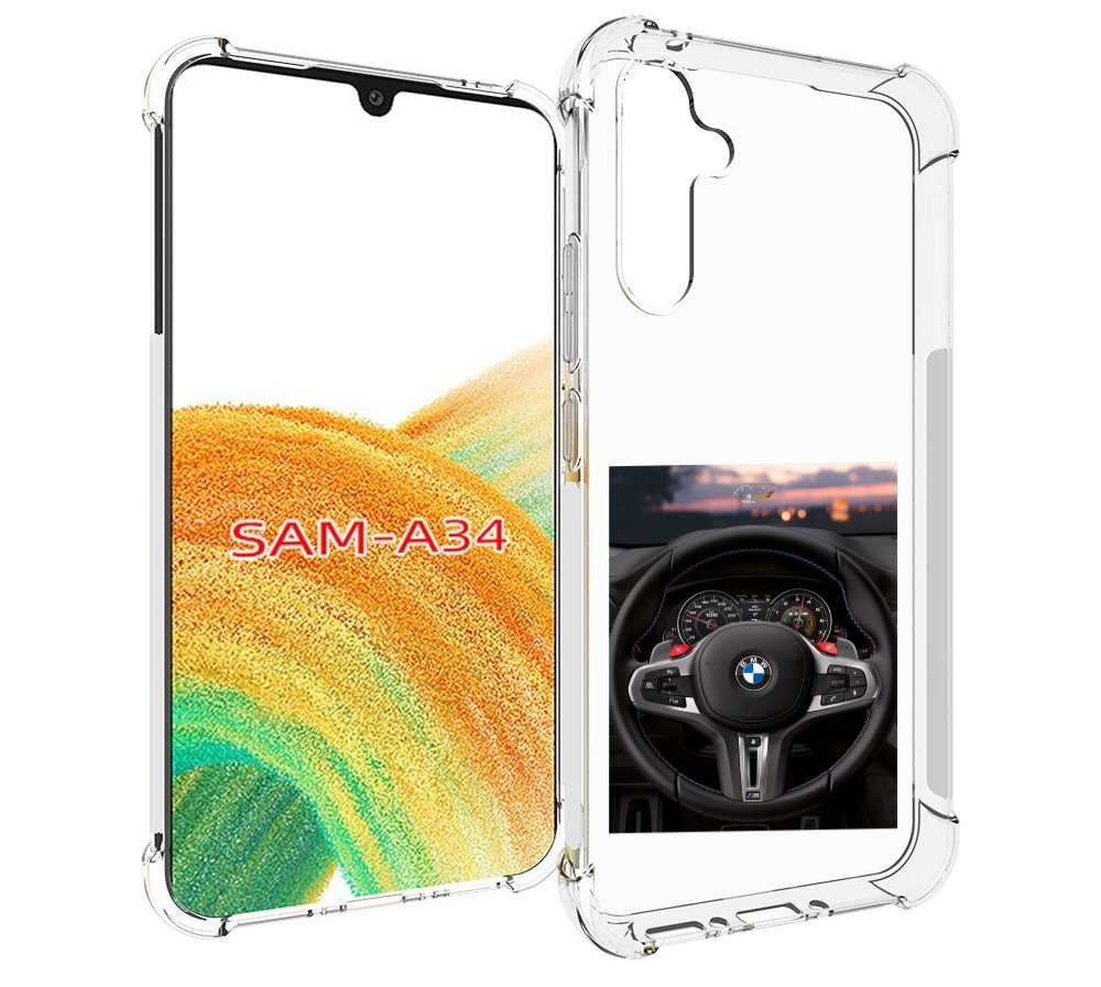 

Чехол MyPads bmw 4 мужской для Samsung Galaxy A34, Tocco