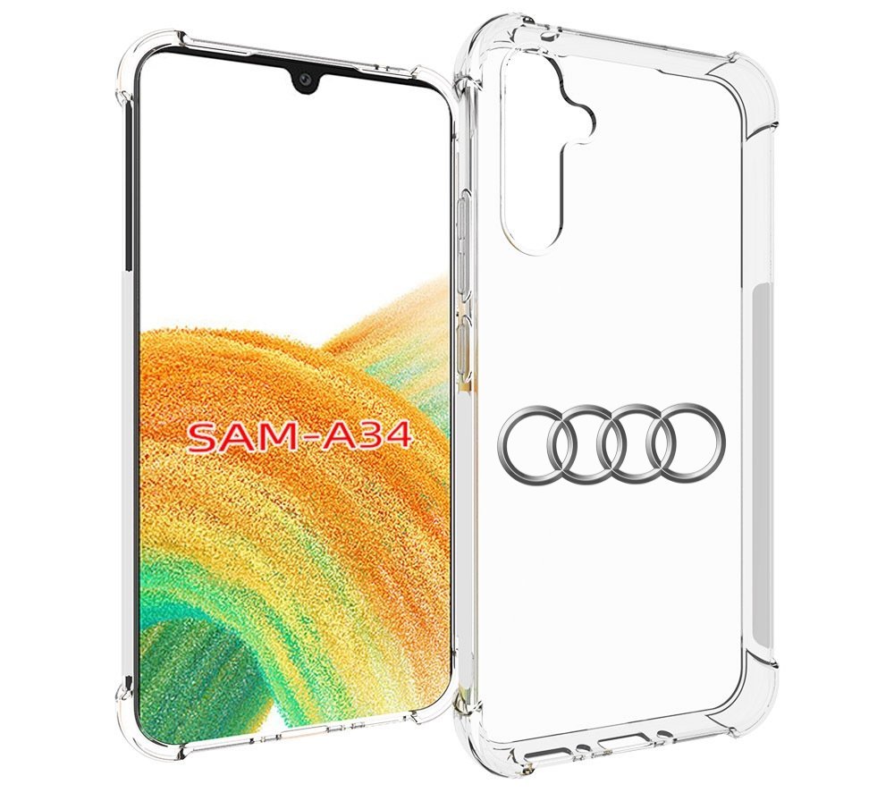 

Чехол MyPads audi-ауди-7 мужской для Samsung Galaxy A34, Tocco