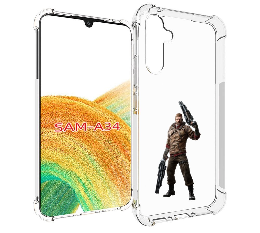 

Чехол MyPads Wolfenstein для Samsung Galaxy A34, Tocco