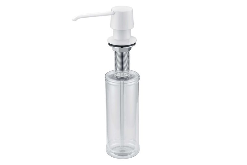Дозатор жидкого мыла ZorG Sanitary ZR-20 White белый щетка с дозатором моющего средства brabantia серый