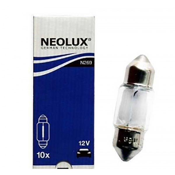 Лампа Neolux C10w N269 10w 12v Sv85-8 5xfs10 Osram N269 110₽