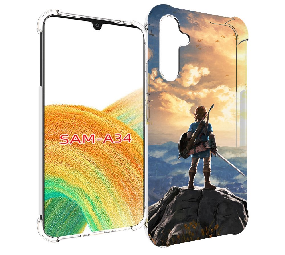 

Чехол MyPads The Legend of Zelda для Samsung Galaxy A34, Tocco