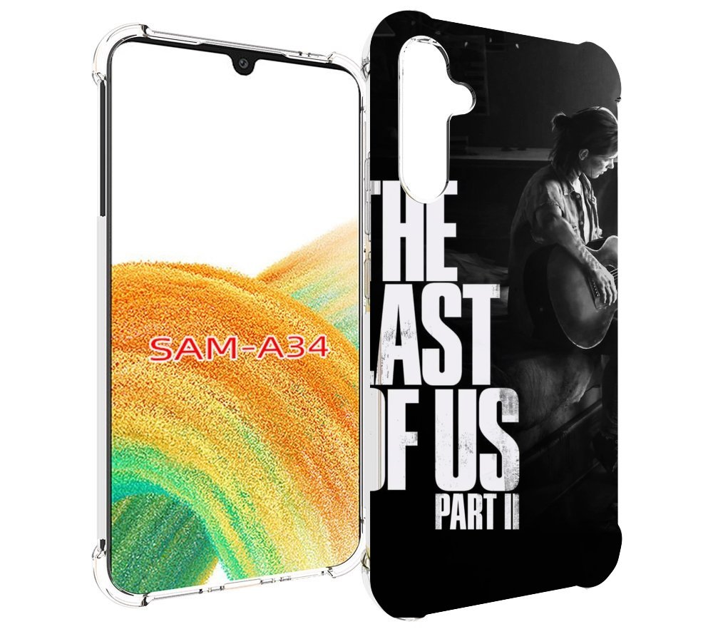 

Чехол MyPads The Last of Us Part II Элли для Samsung Galaxy A34, Tocco