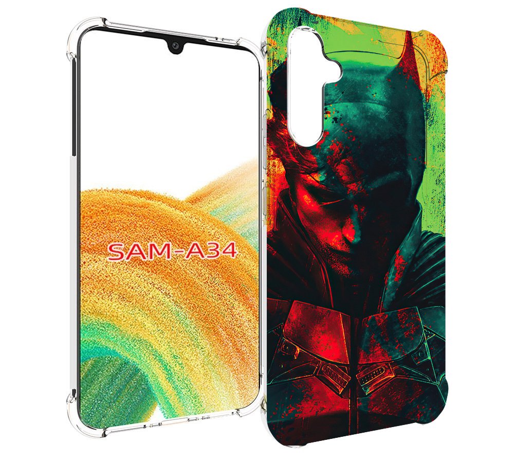 

Чехол MyPads The Batman для Samsung Galaxy A34, Tocco