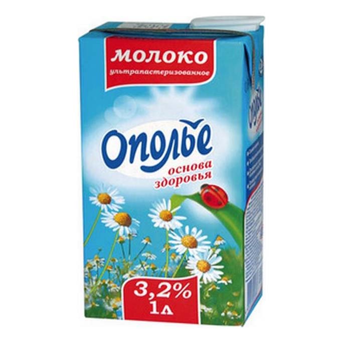 

Молоко Ополье 3,2% ультрапастеризованное 1 л