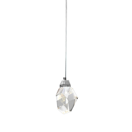 фото Подвесной светильник delight collection crystal rock md-020b-1 chrome