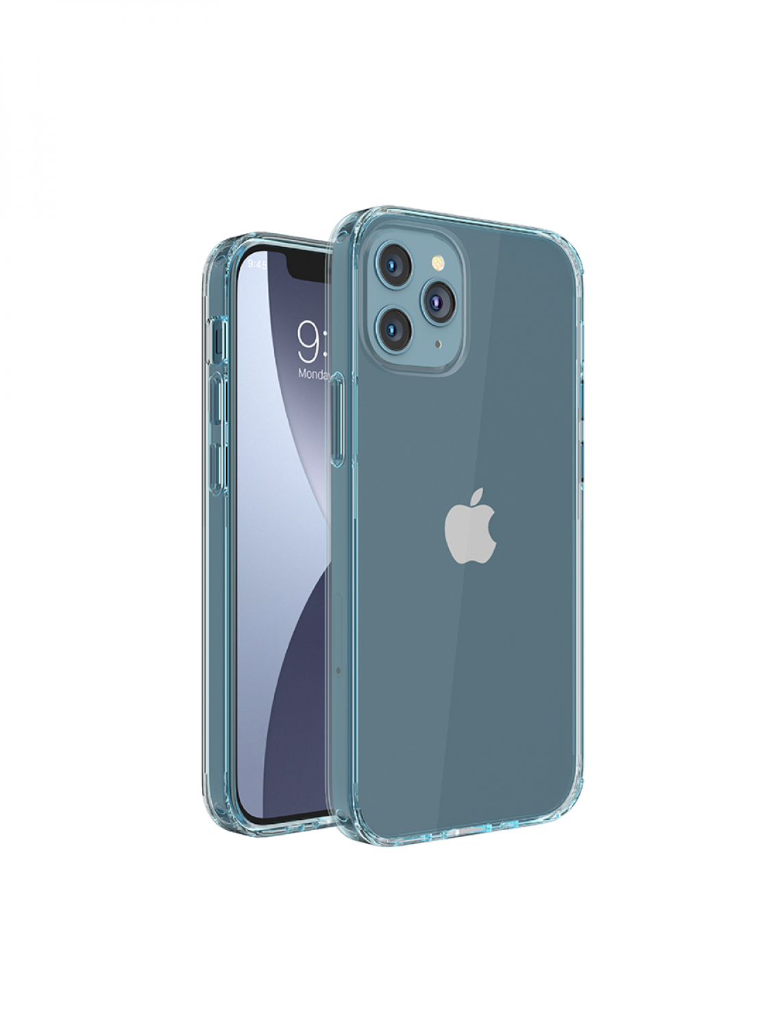 фото Чехол для apple iphone 12 pro max amazingthing military grade anti - microbial blue