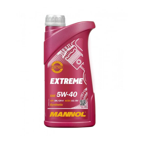 фото Масло моторное mannol extreme 5w-40 синтетическое 1 л 1020