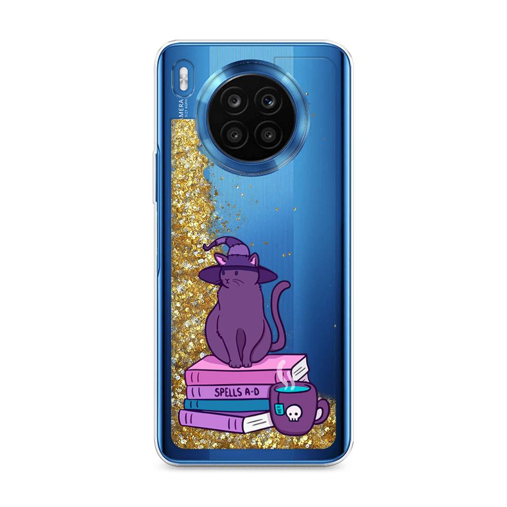 

Чехол Awog на Honor 50 Lite "Magic Cat", Розовый, 6106490-1