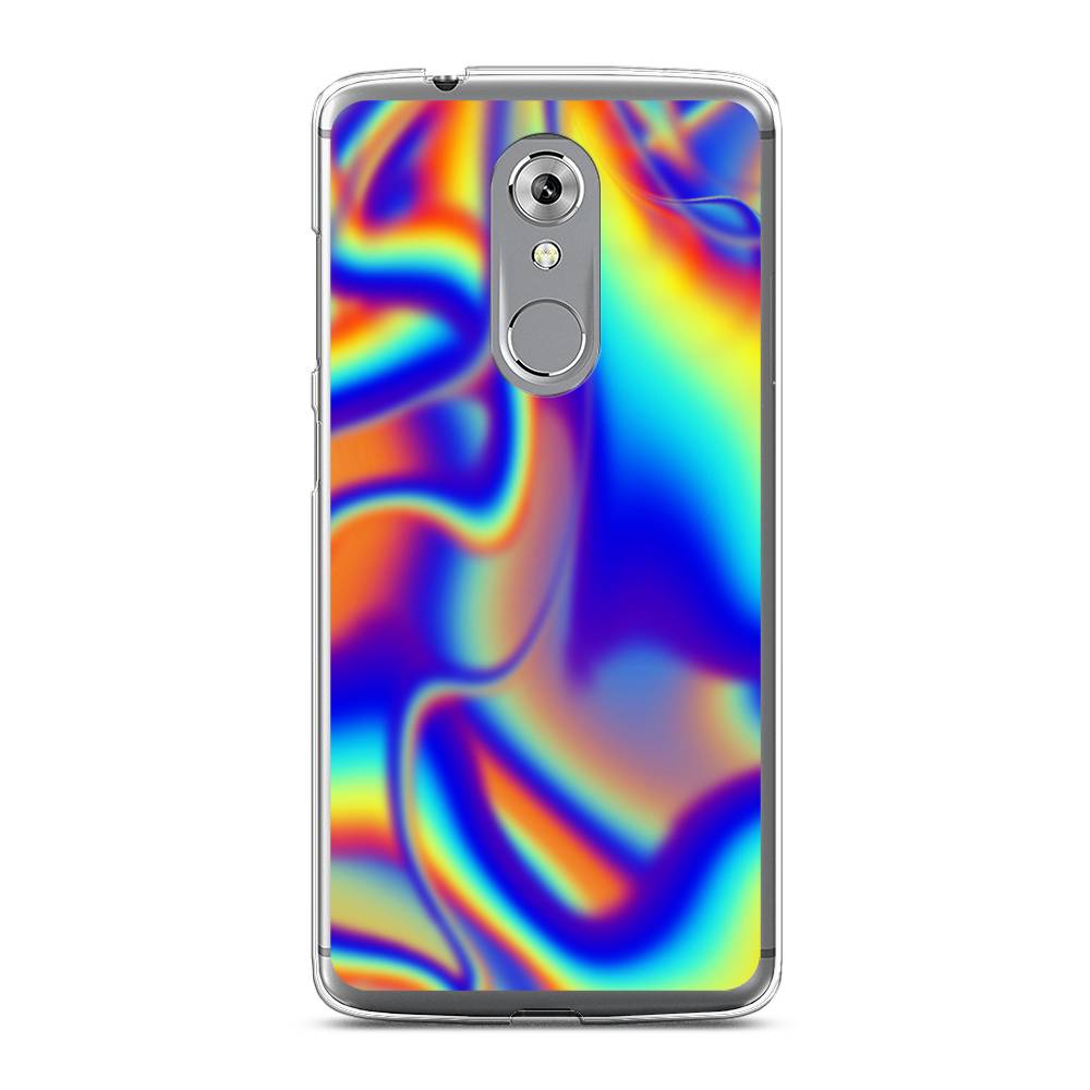 

Чехол на ZTE Axon 7 "Яркая голограмма", Разноцветный, 131450-3