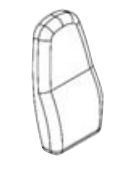 

G2B Подушка под спину, арт. G2B-PART-BB