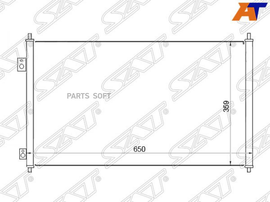 

Радиатор Кондиционера Honda Civic 01-05 Sat St-Hd08-394-0