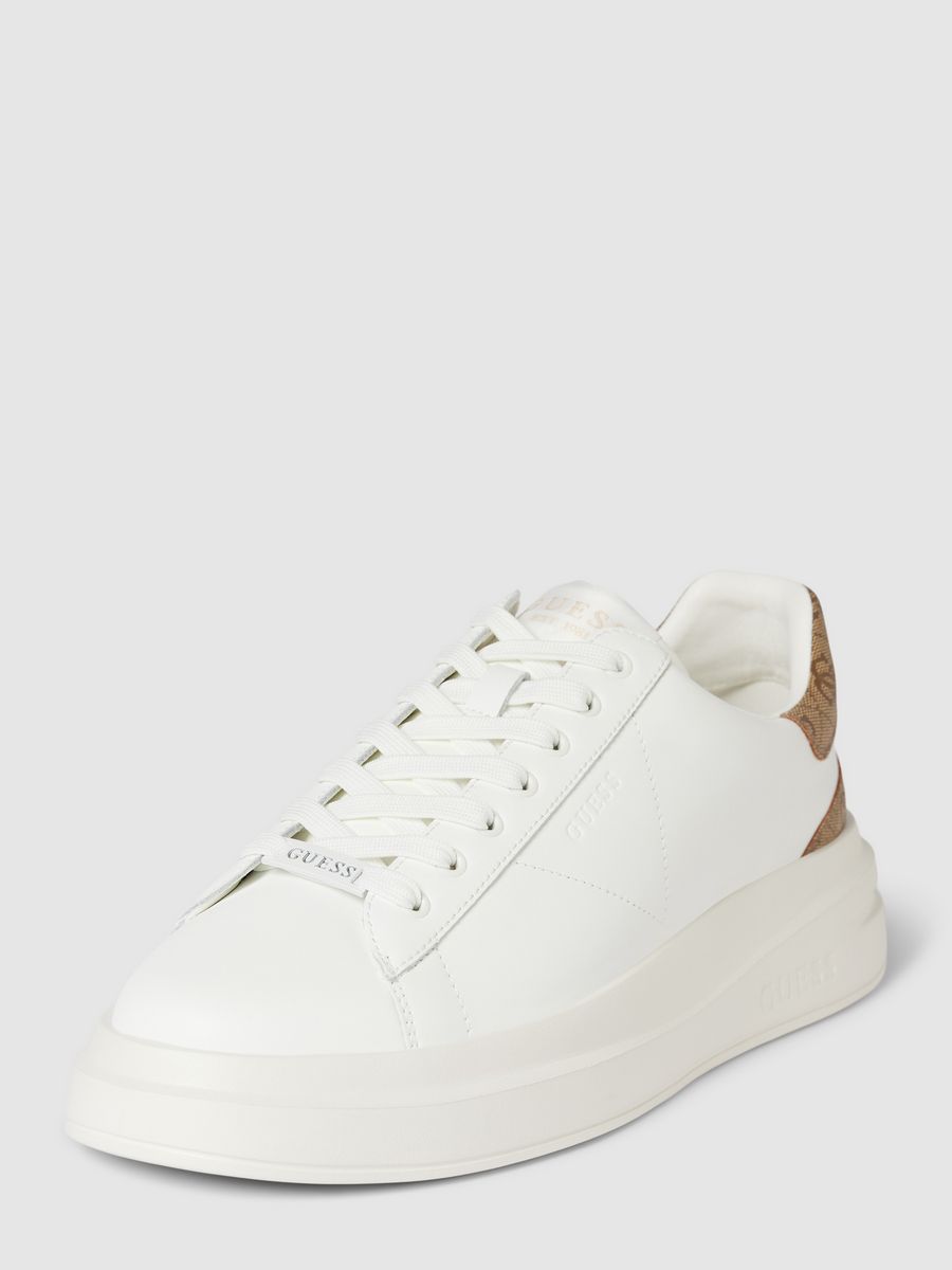 

Кеды мужские Guess FMPVIBLEA12 белые 40 EU, Белый, FMPVIBLEA12