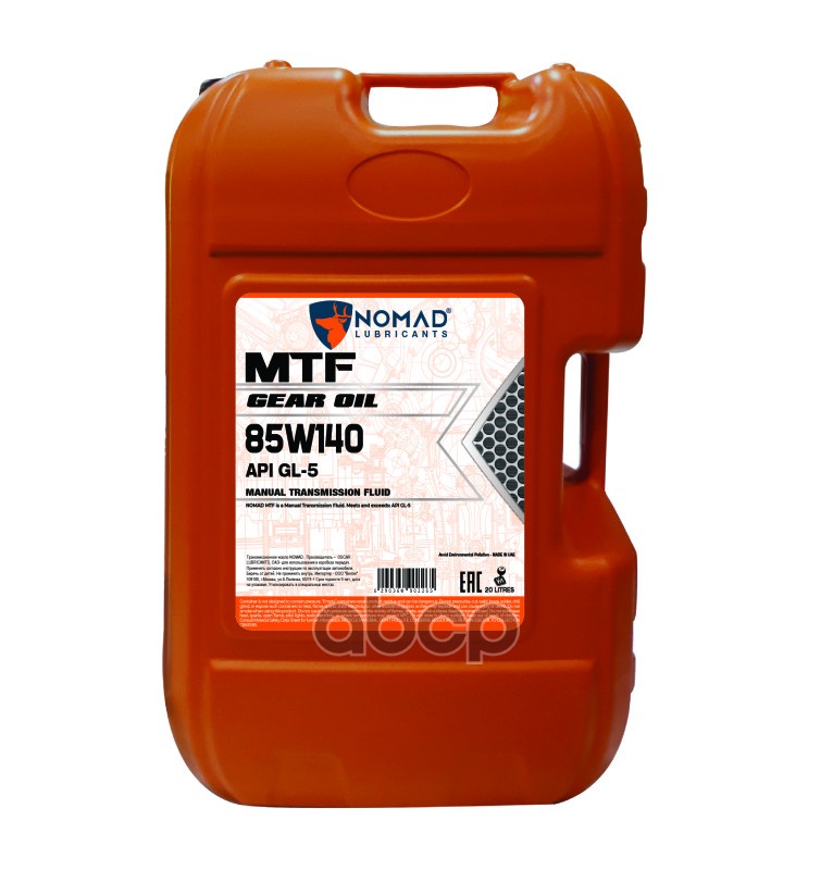 

Трансмиссионное масло Nomad 6290360902265 85w140
