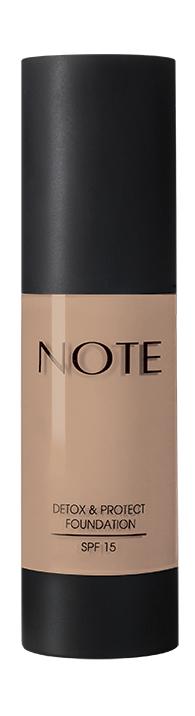 Тональная основа Note Detox And Protect Foundation защитная 116 Golden Beige 35мл