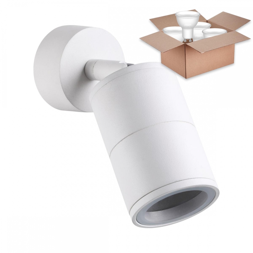 

Уличный светильник с лампочкой Odeon Light Corsus 401053 7Вт, 4208/1C+Lamps Gu10