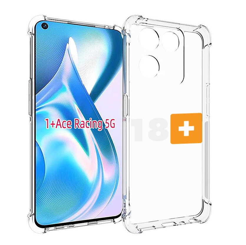 

Чехол MyPads 18+ для OnePlus Ace Racing, Прозрачный, Tocco