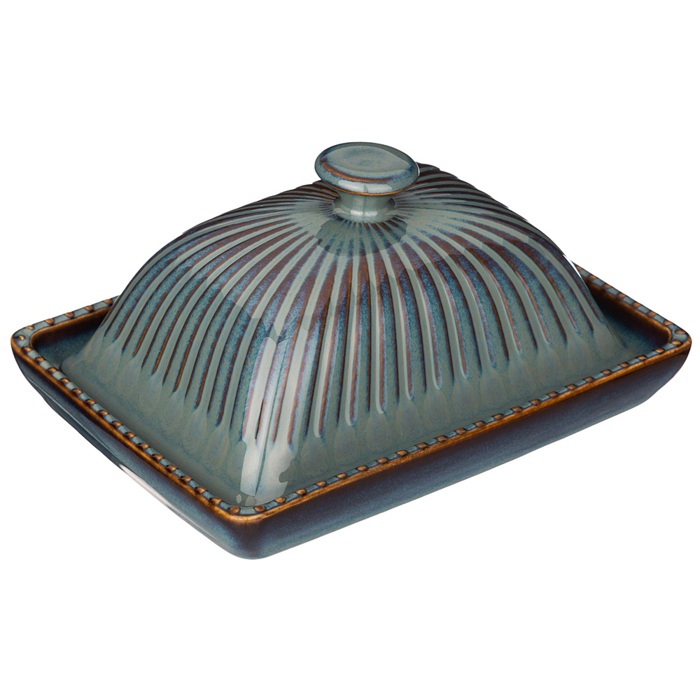 

Масленка Bronco soul kitchen 16х11х7,5 см синяя, Синий