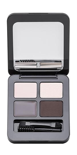 фото Набор для бровей note total look brow kit тон 3 brunettes 4,8 г