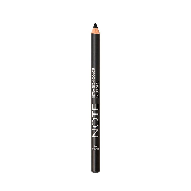 Карандаш для глаз насыщенного цвета Note Ultra Rich Color Eye Pencil тон 01 Black 1,1 г