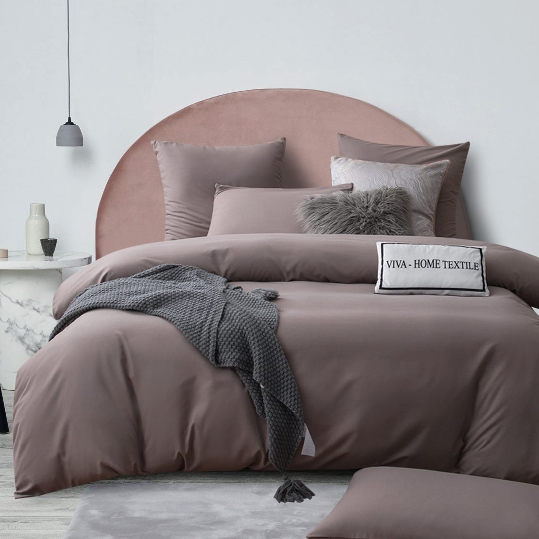 

Комплект постельного белья Однотонный Сатин CS036, 2 спальный, наволочки 50-70 2 шт