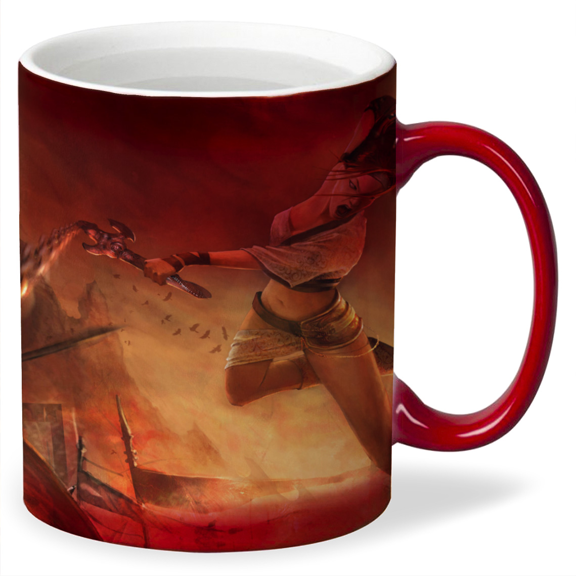 

Кружка CoolPodarok heavenly sword Девушка в бою
