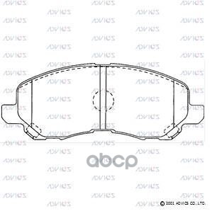 

Колодки тормозные Advics ADVICS D1N048 Дисковые