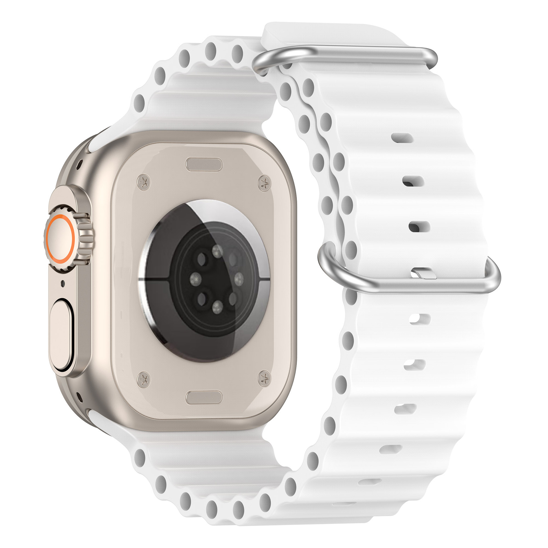 

Ремешок океанская цепь для Apple Watch 1-9/SE/Ultra (42/44/45/49 мм), белый, Watch 1-9 / SE / ULTRA (42/44/45/49 мм)