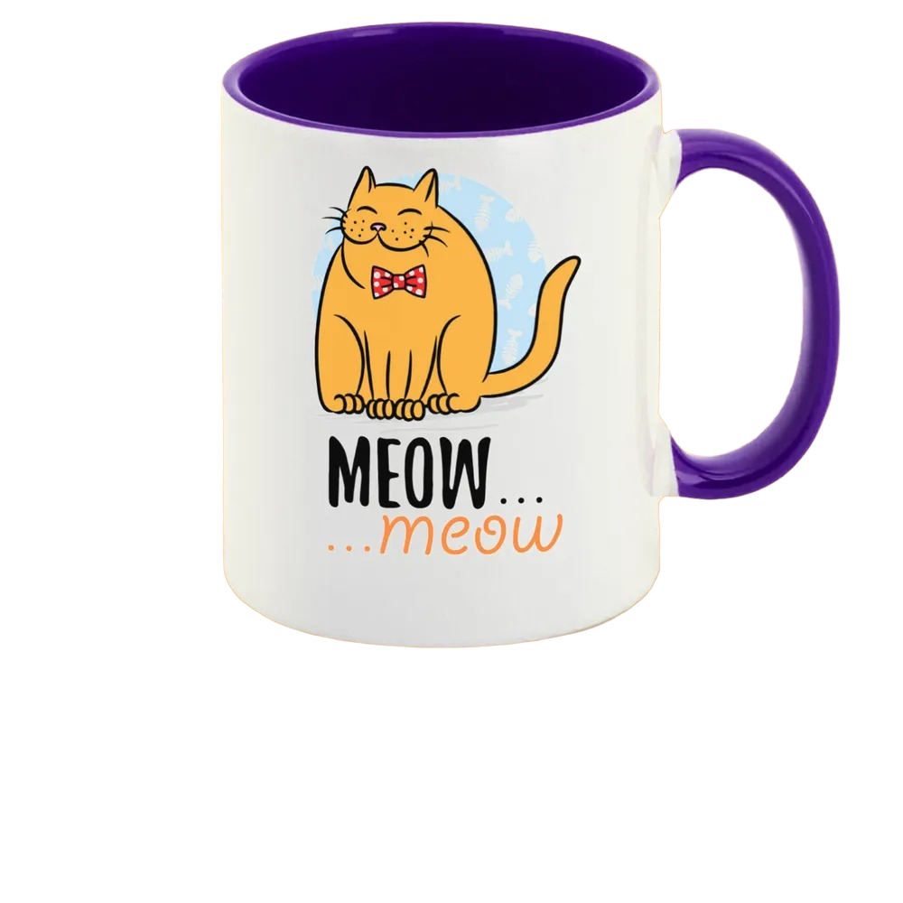 

Кружка CoolPodarok Прикол Meow meow есть параон