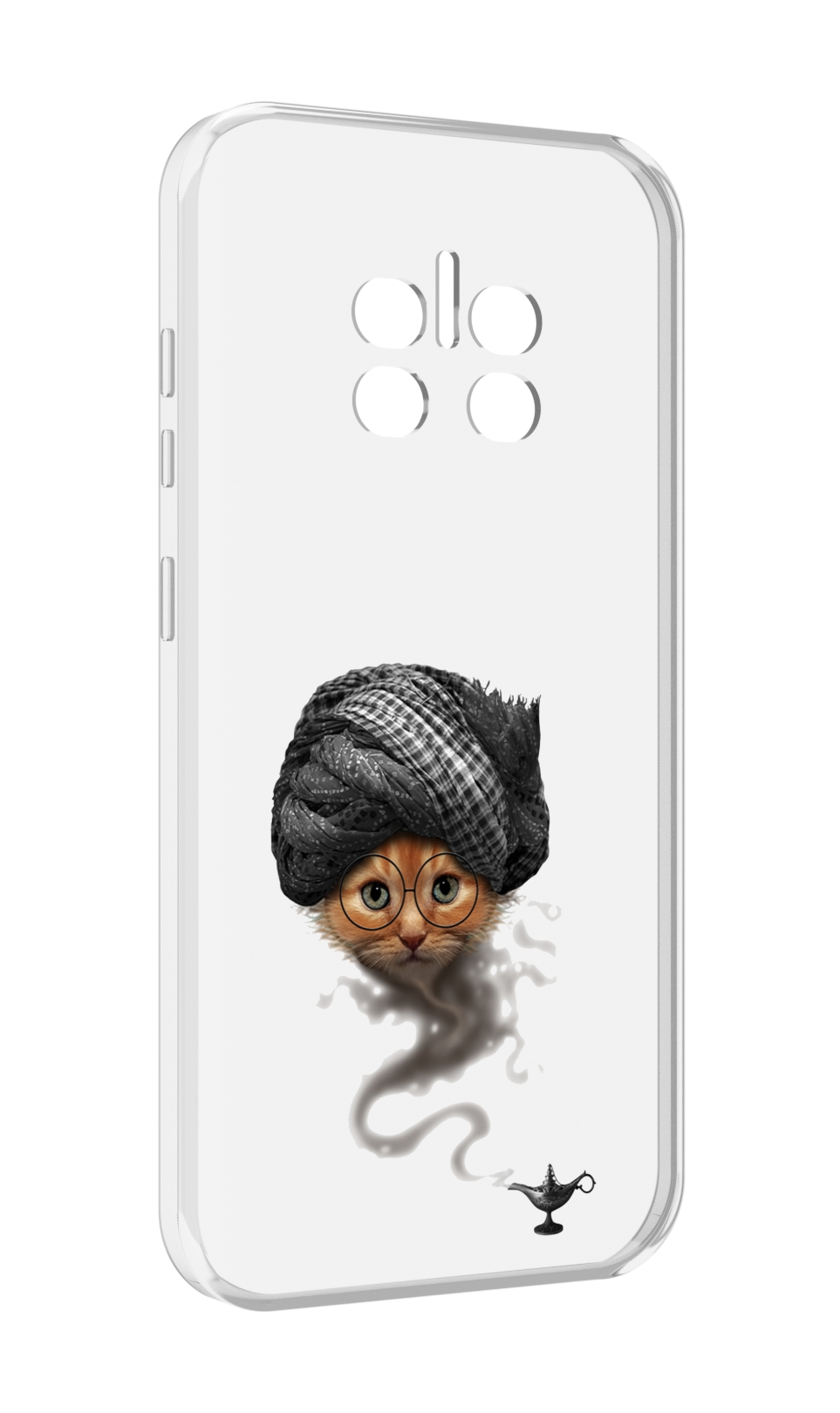 

Чехол MyPads кот джин для Doogee V11, Прозрачный, Tocco
