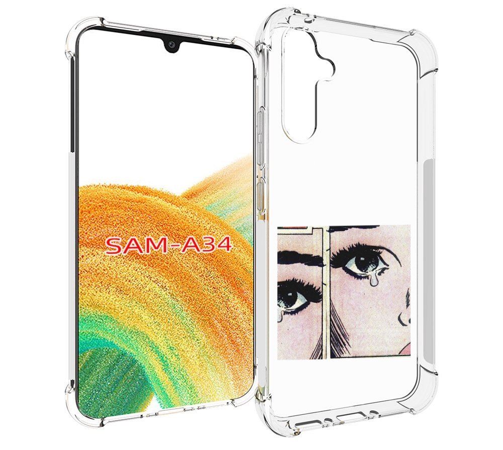 

Чехол MyPads Suicideboys - Radical Suicide для Samsung Galaxy A34, Tocco