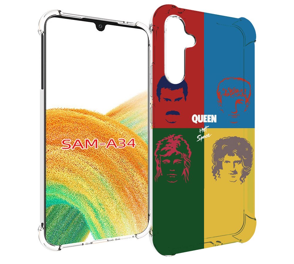 

Чехол MyPads hot space queen альбом для Samsung Galaxy A34, Tocco