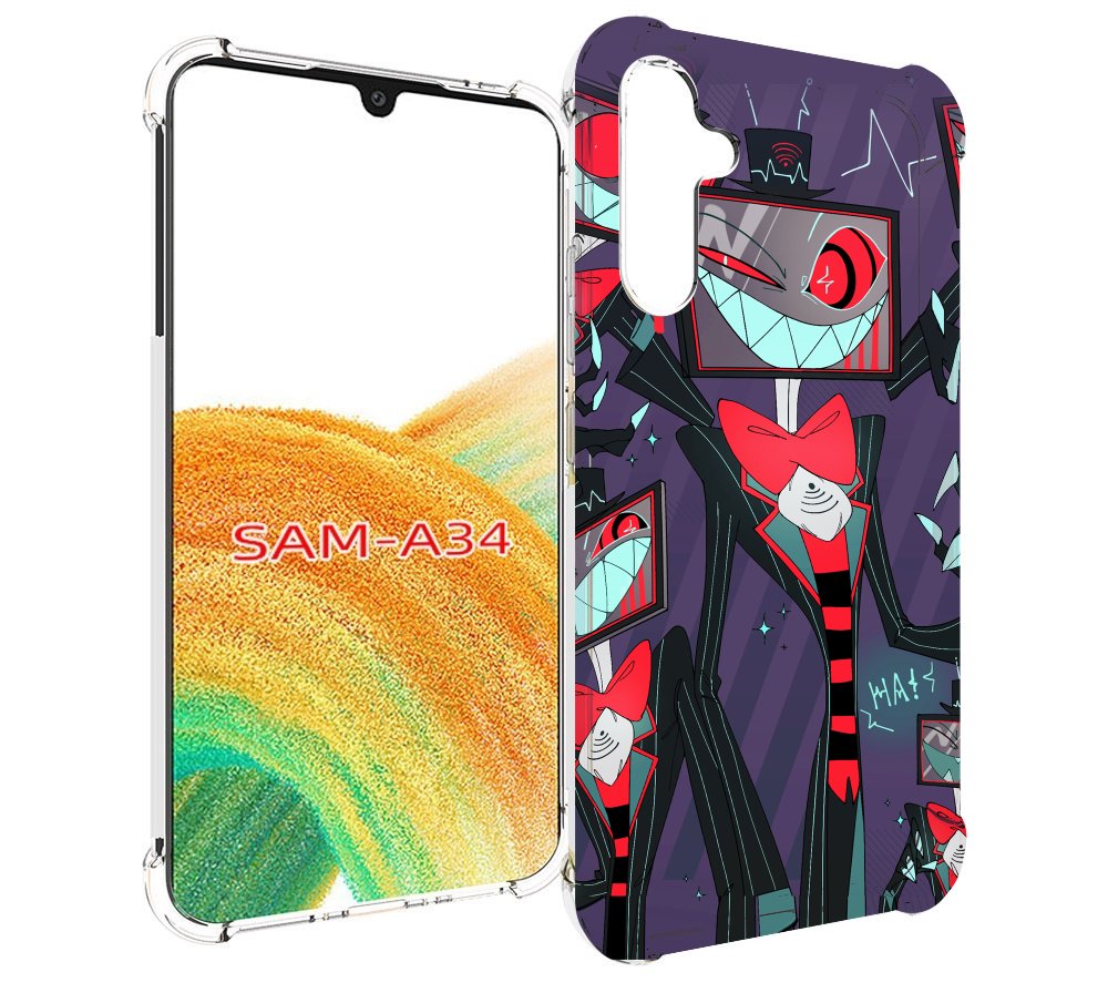 

Чехол MyPads hazbin hotel для Samsung Galaxy A34, Tocco