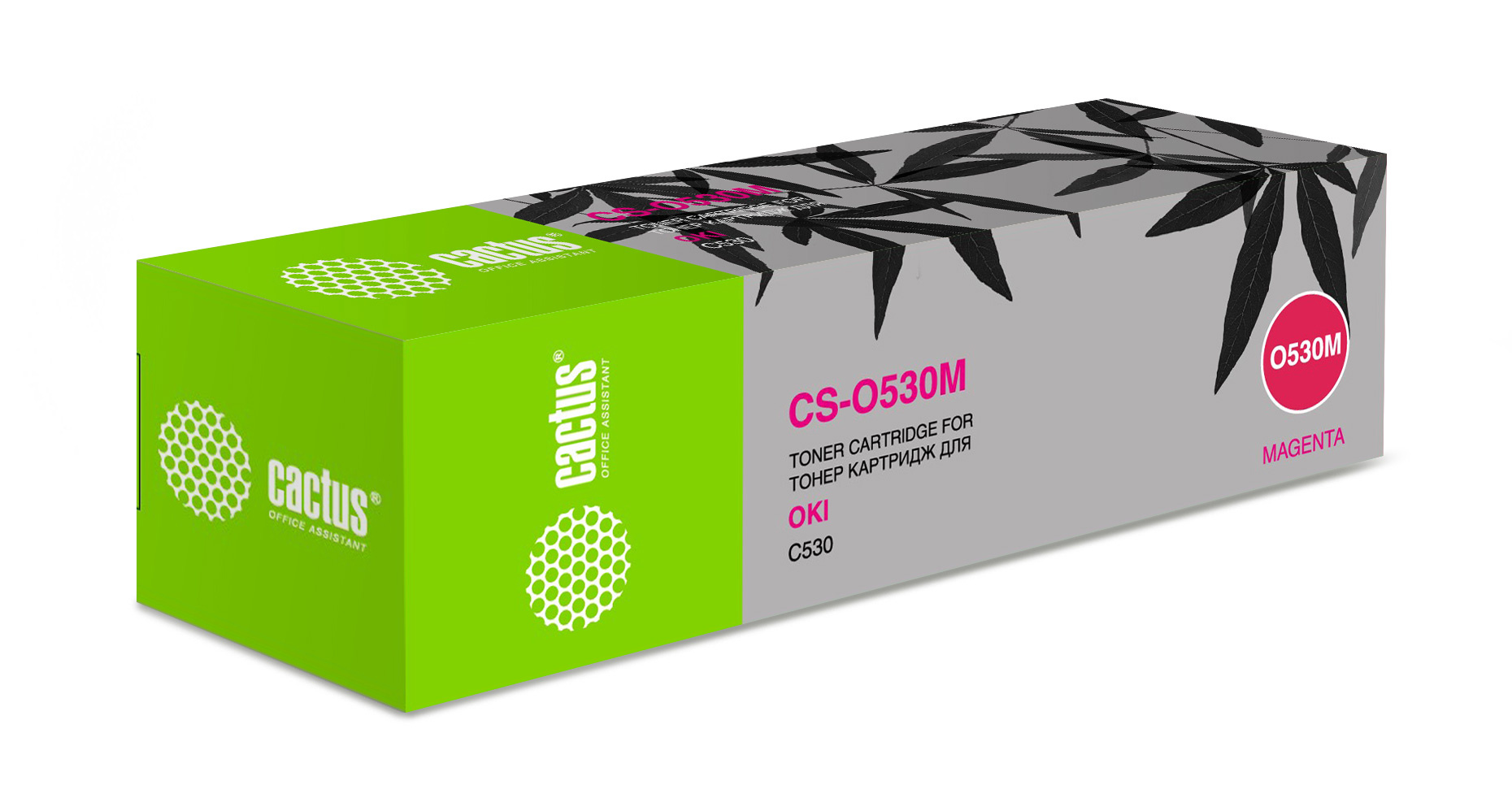 

Картридж CACTUS 44469753 Magenta для принтера Oki, Пурпурный, 44469753 Magenta