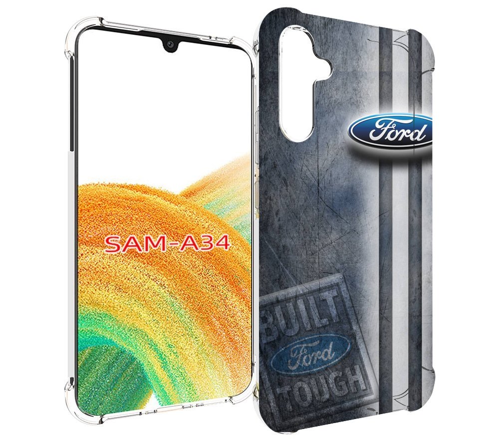 

Чехол MyPads ford форд 2 для Samsung Galaxy A34, Tocco